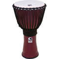 Deep Red Rope-Tuned Djembe F7011