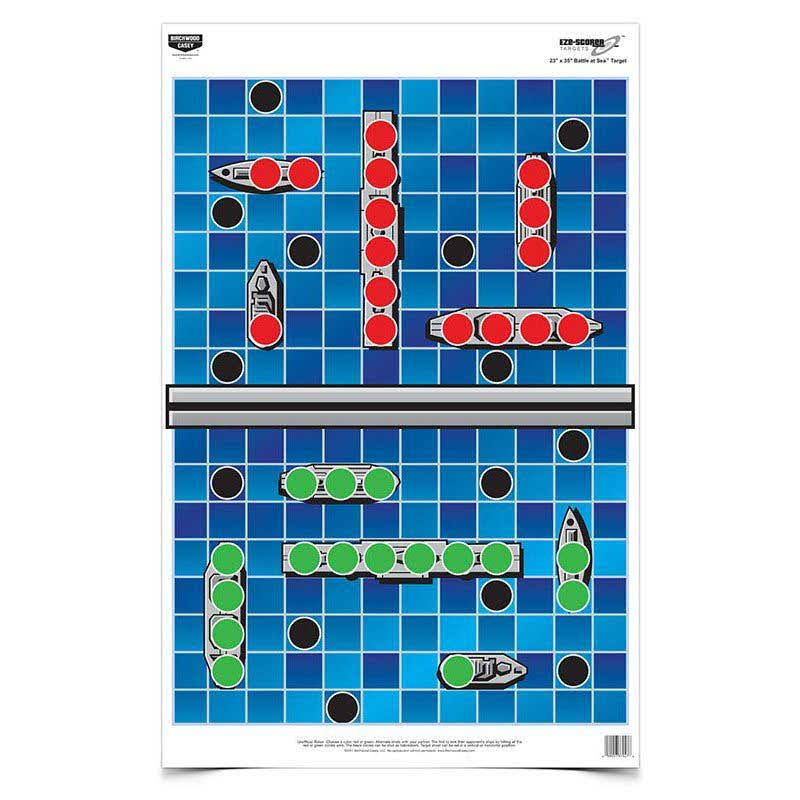 Battle at Sea Paper Game Target 23x35 inch 100 per CA F65267