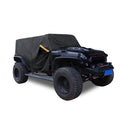 Black 420D Oxford Zipper SUV Cab Car Cover Q78676