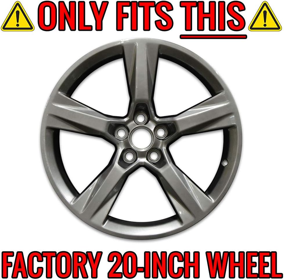 Set of 4 Gloss Black 20 Wheel Skins E60483