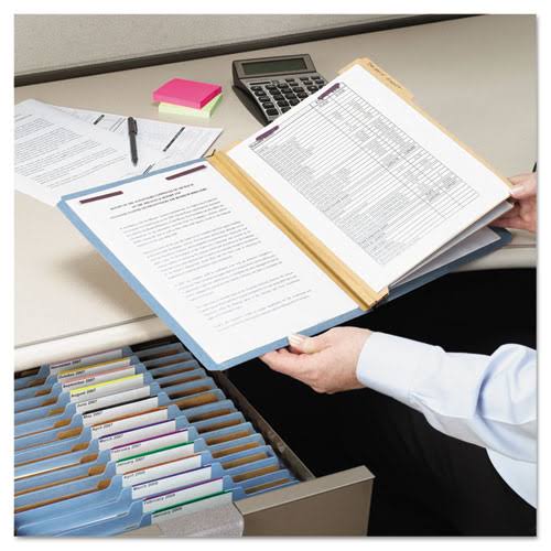 Red Legal Fastener Folders 50/Box G459063