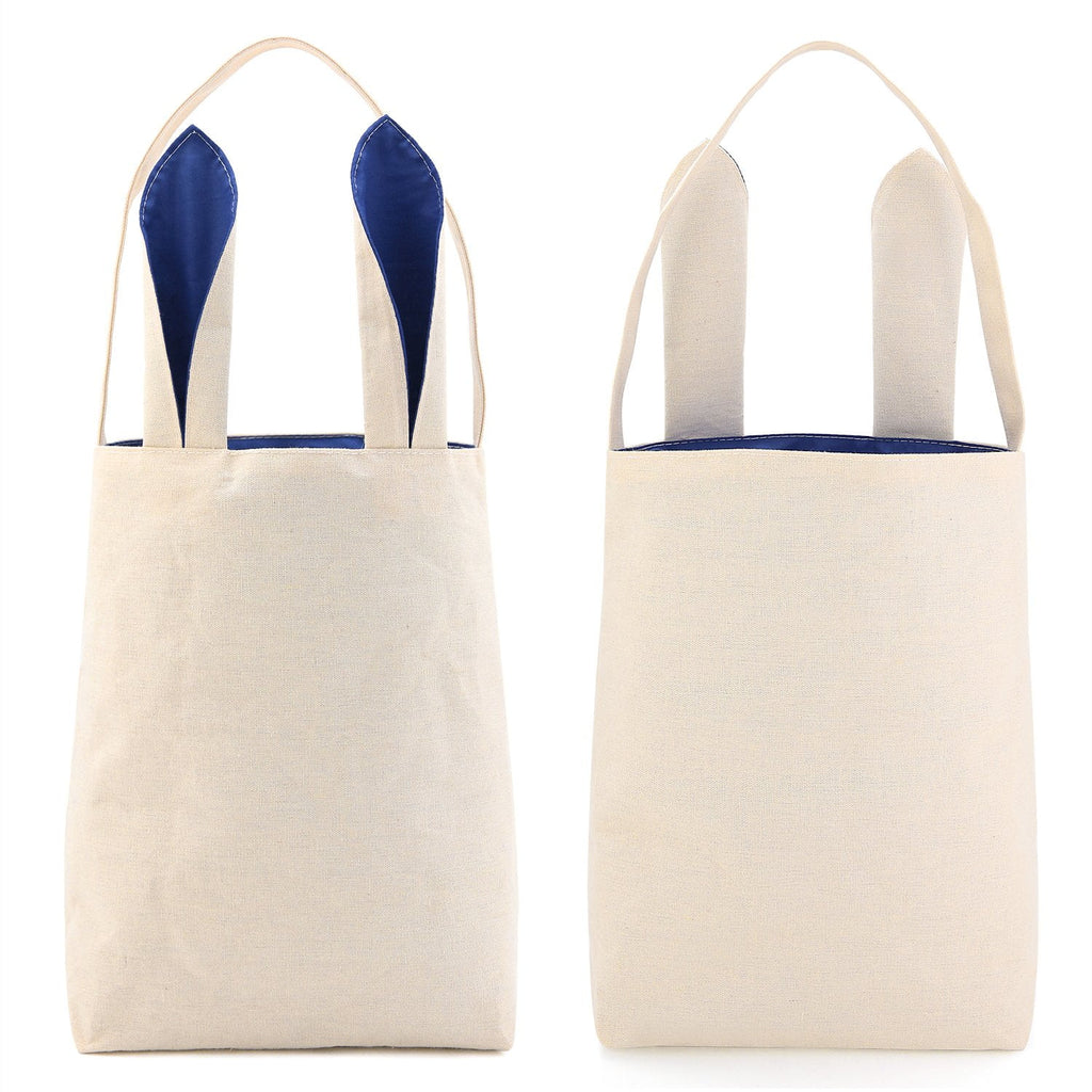 Easter Bunny Bag with Jute Cloth Material, 5 Pack Q34387