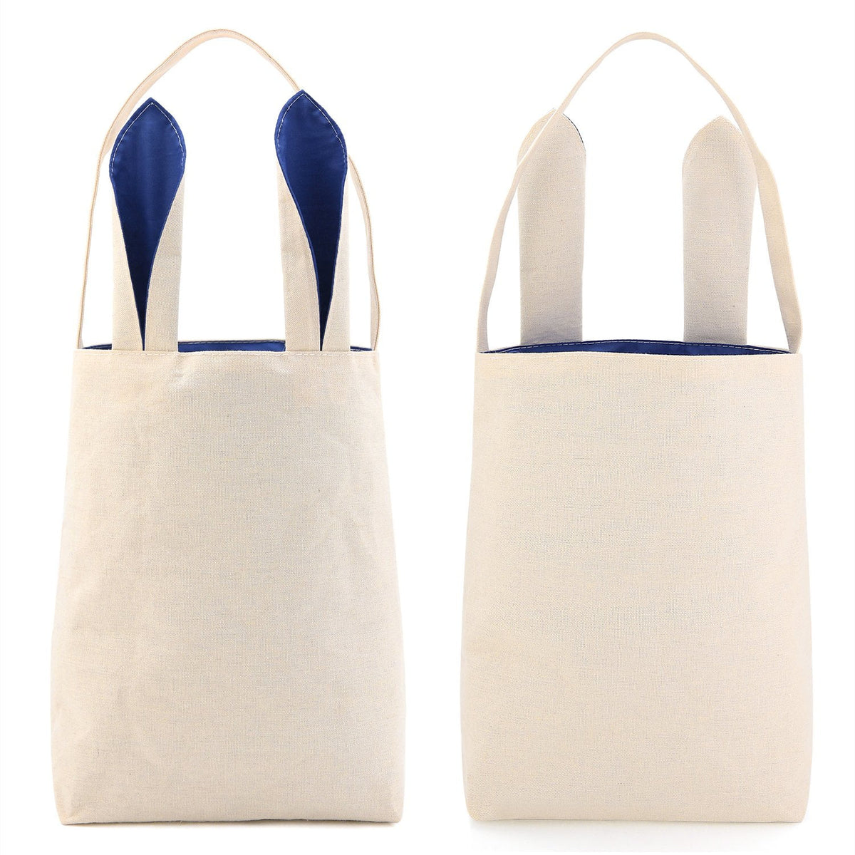 Easter Bunny Bag with Jute Cloth Material, 5 Pack Q34387