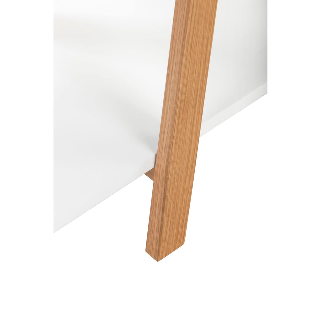 Oak/White Ladder Bookshelf B259415
