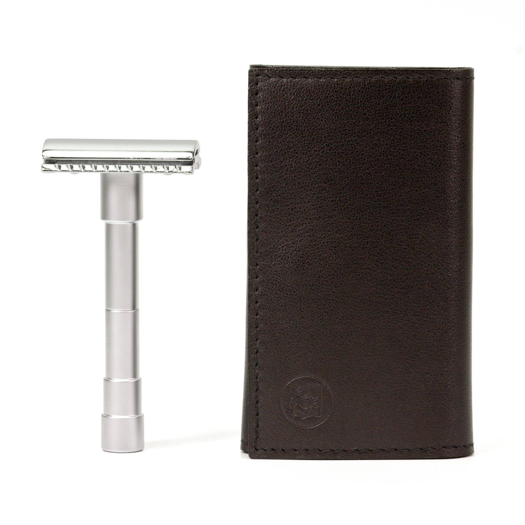 Double Edge Safety Razor Travel Grooming Set N461647