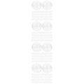 200 pcs Clear Plastic Fillable Balls U683277