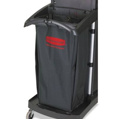 26 Gal Fabric Cleaning Cart Bag - Black J553151
