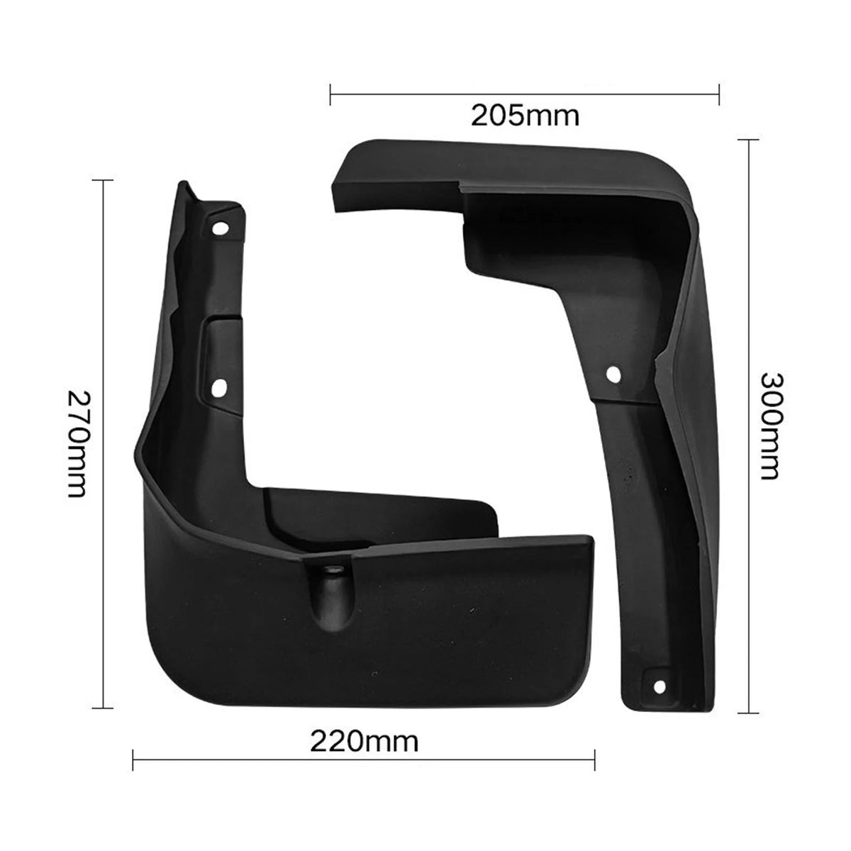4Pcs Front and Rear Mud Flaps Mudguard F123969