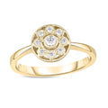 10K Gold Diamond Promise Ring X60144