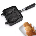 Non-stick Fish-shaped Waffle Iron Aluminum Alloy Mold M20750