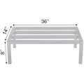Aluminum Dunnage Rack (36" Long x 14" Wide x 8" High) O2472