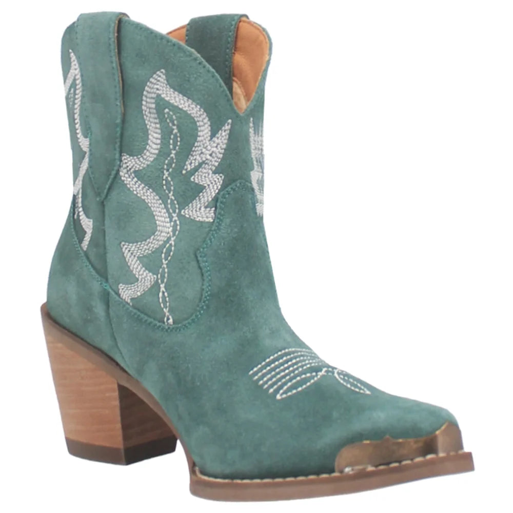 Joyride Round Toe Casual Boots Ankle Mid Heel Y443100