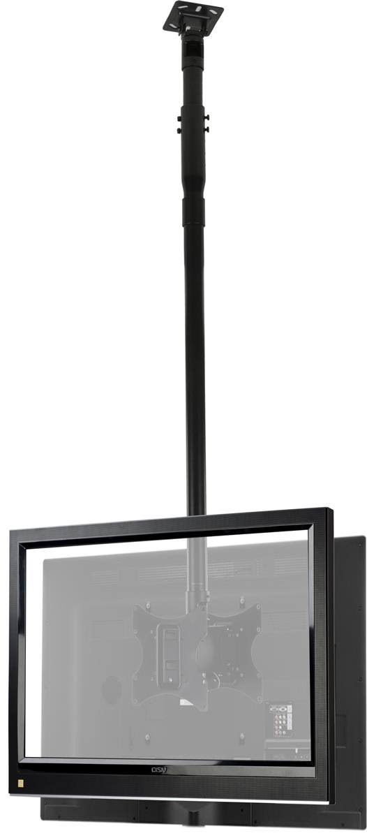Ceiling TV Mount for 2 Screens 23 inch-42 inch, Tilting, Height Adjustable I269192