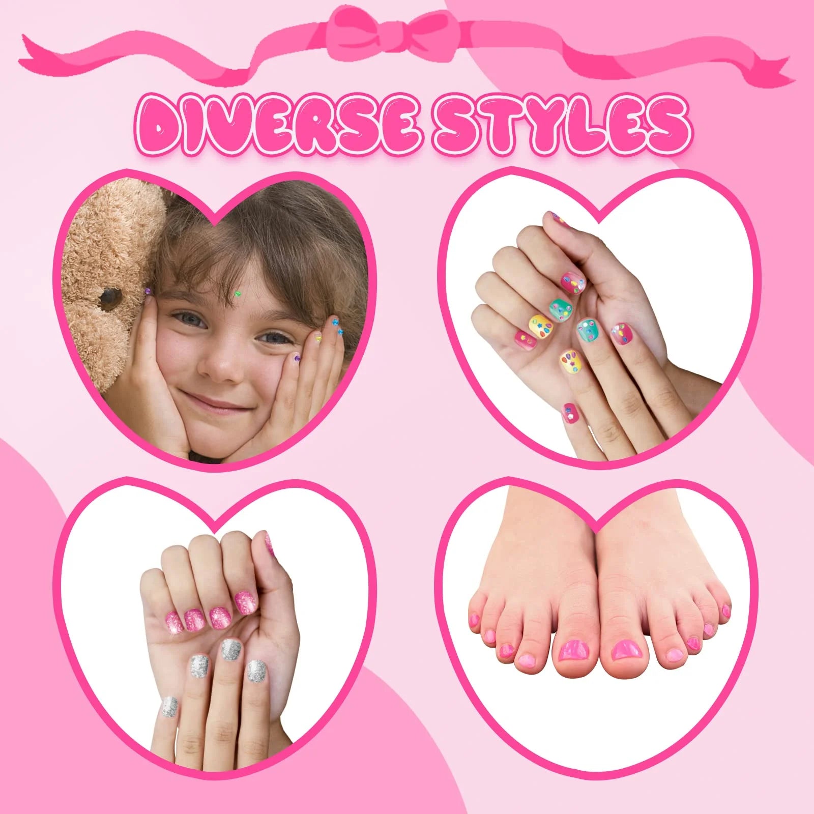 Kids Nail Polish Kit for Girls L5359