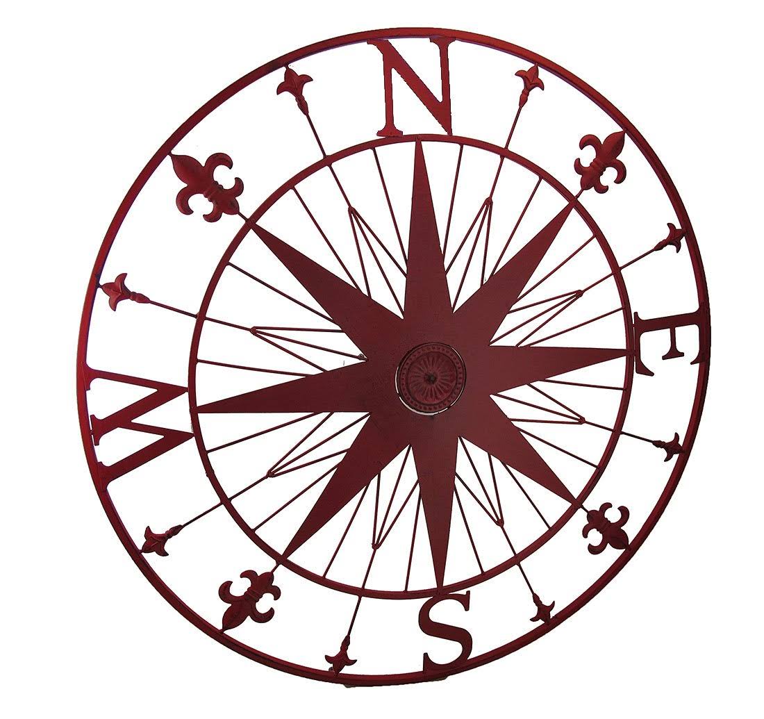 Red Metal Wall Hanging G6546