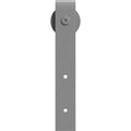 Flint Gray Roller Hanger for Barn Door T79685