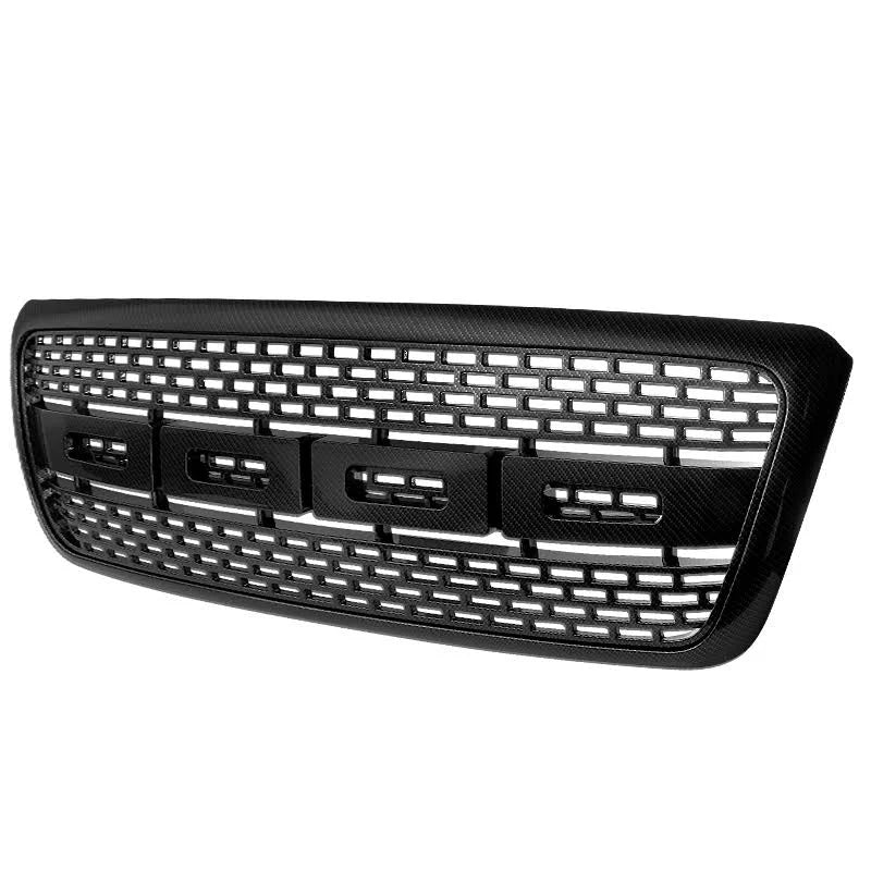 Black Carbon Fiber Look Hood Grille W97390