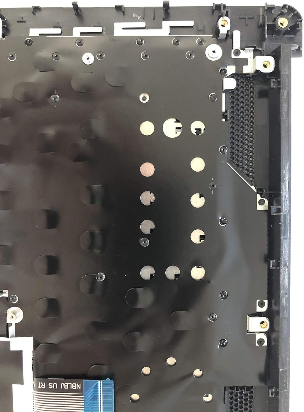 Black Laptop Upper Case Palmrest Keyboard Assembly C34411