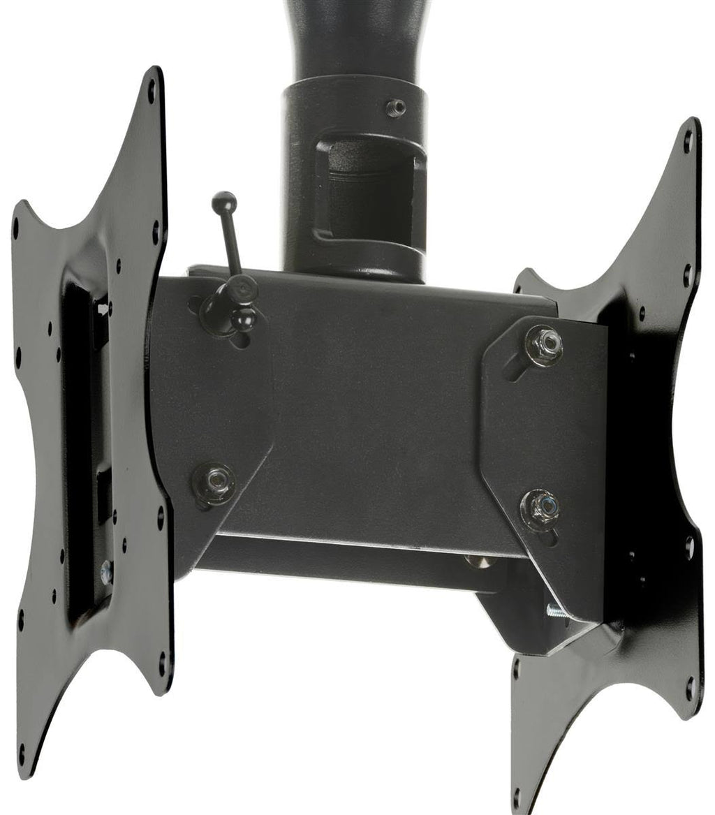 Ceiling TV Mount for 2 Screens 23 inch-42 inch, Tilting, Height Adjustable I269192