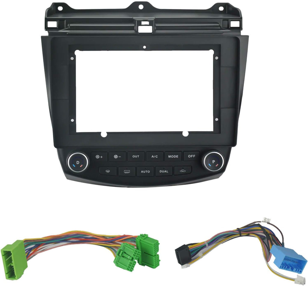 10.1 Inch Double DIN Dash Kit for Honda Accord 2003-2007 Car Stereo Frame Pack of 2 T515017