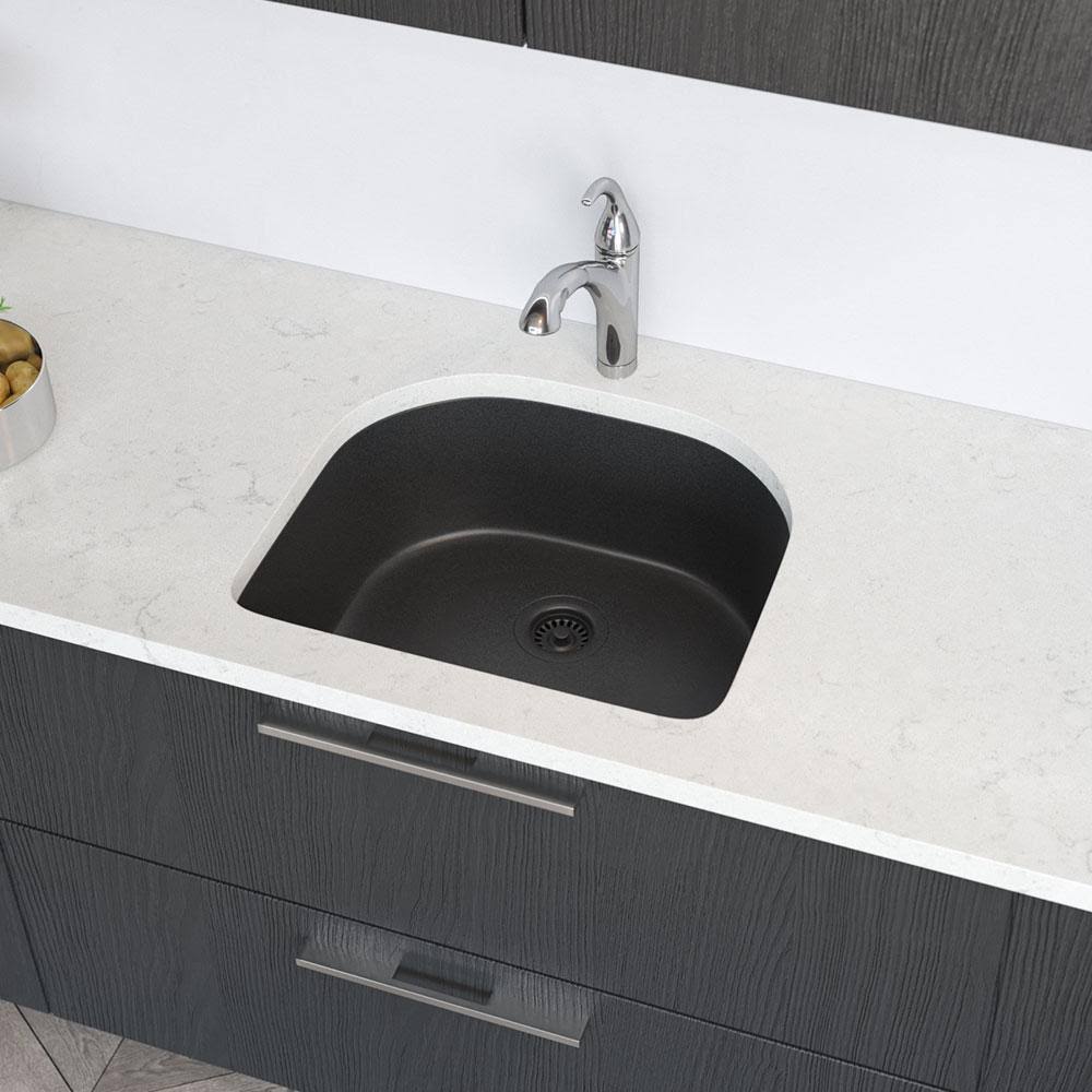 Composite Granite Kitchen Sink, Carbon W60215