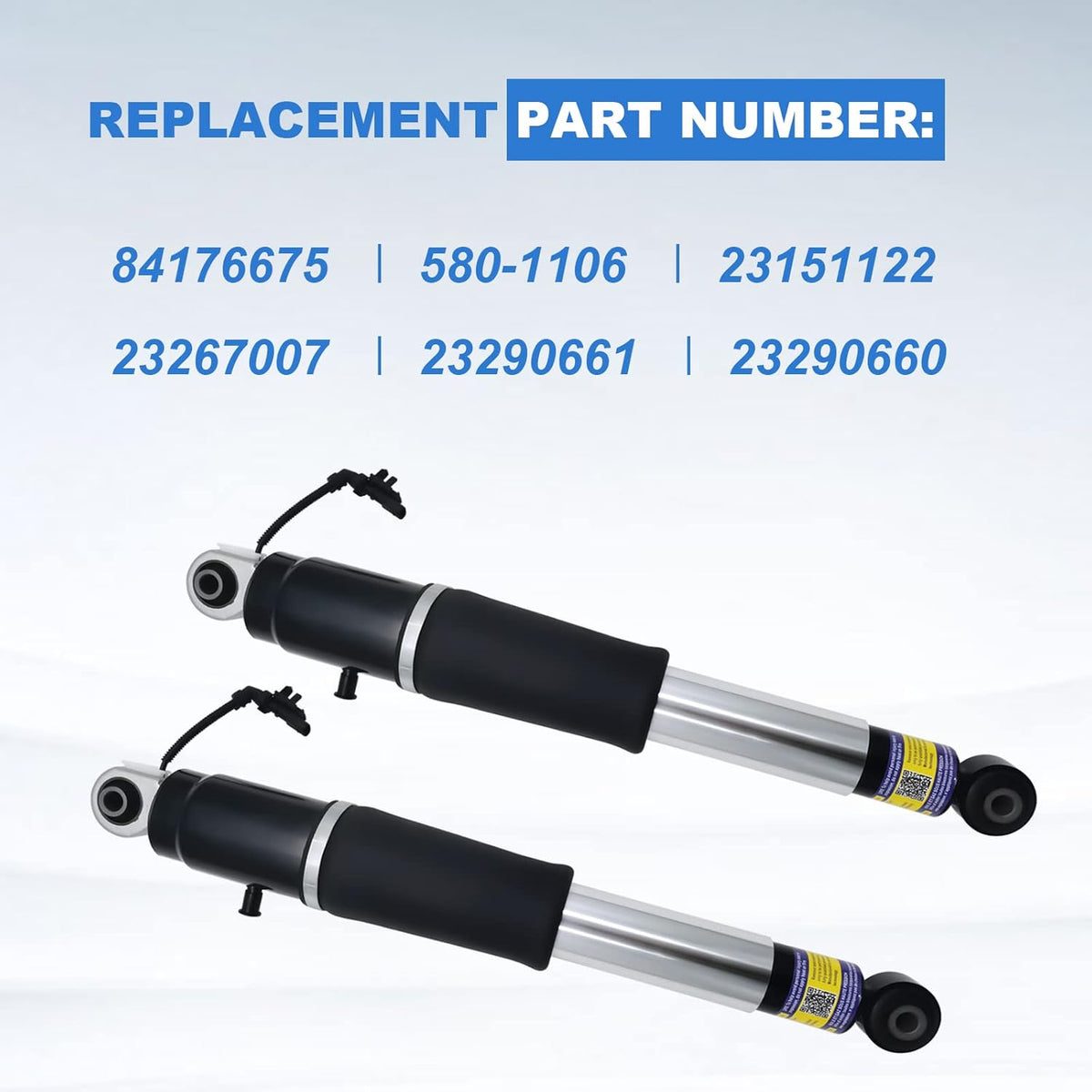 Rear Air Shocks set of 2 X53555