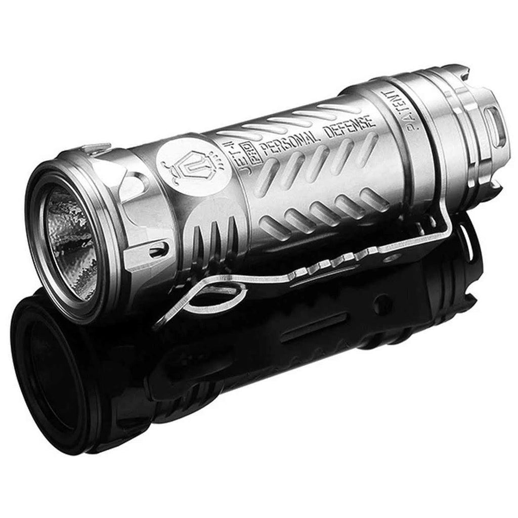 Titanium Limited Edition Silver Flashlight Q9394