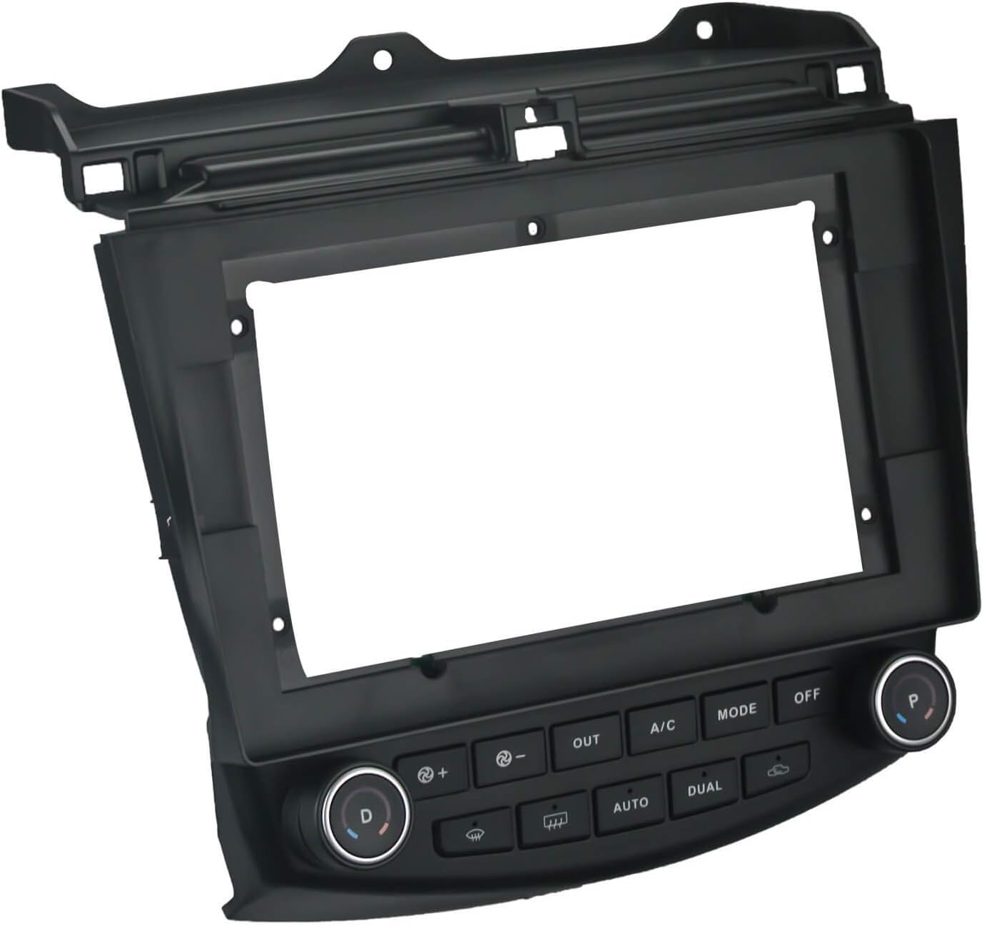 10.1 Inch Double DIN Dash Kit for Honda Accord 2003-2007 Car Stereo Frame Pack of 2 T515017