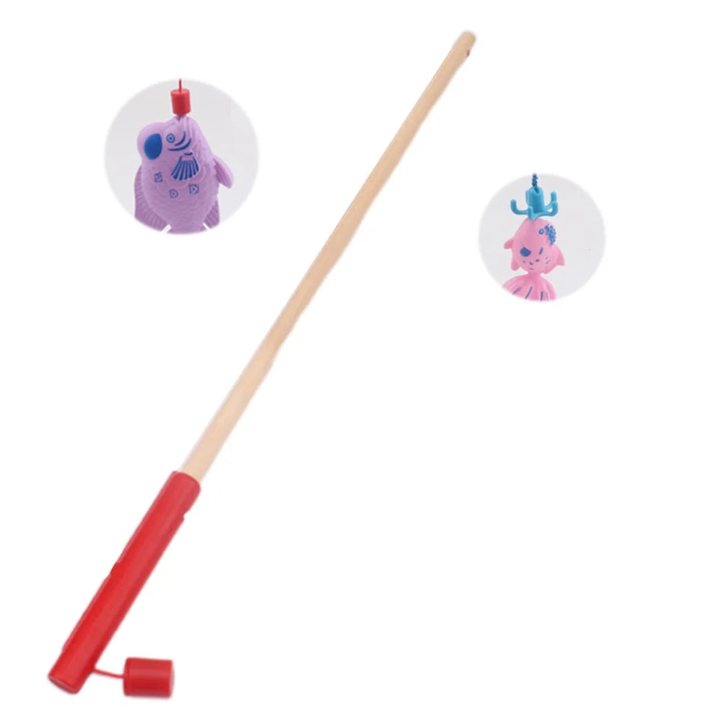 Wooden Magnetic Fishing Rod Toys For Kids L54777