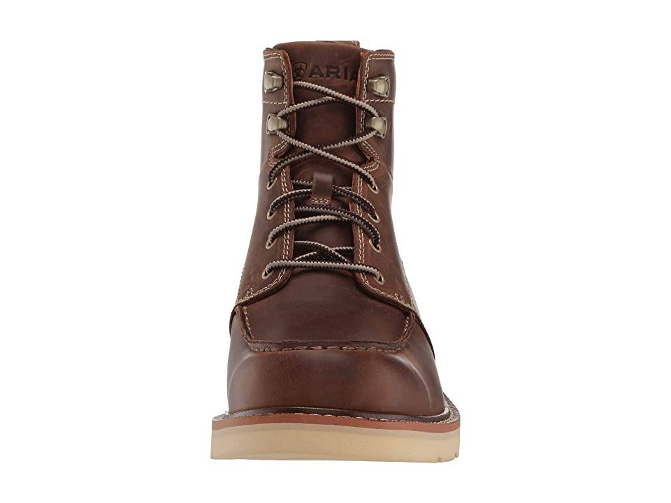 Brown Lace Work Boots E208