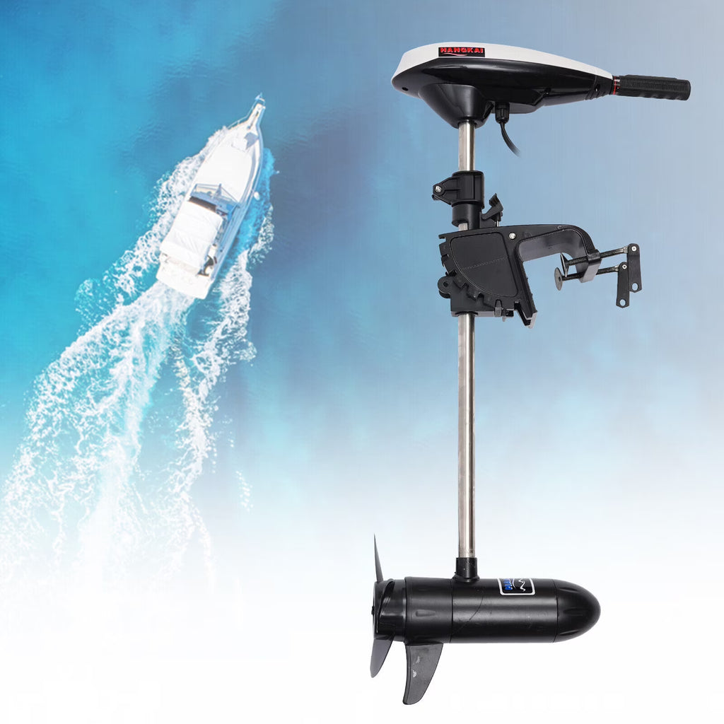 Electric Outboard Trolling Motor Boat Motor, 45lbs Thrust D895