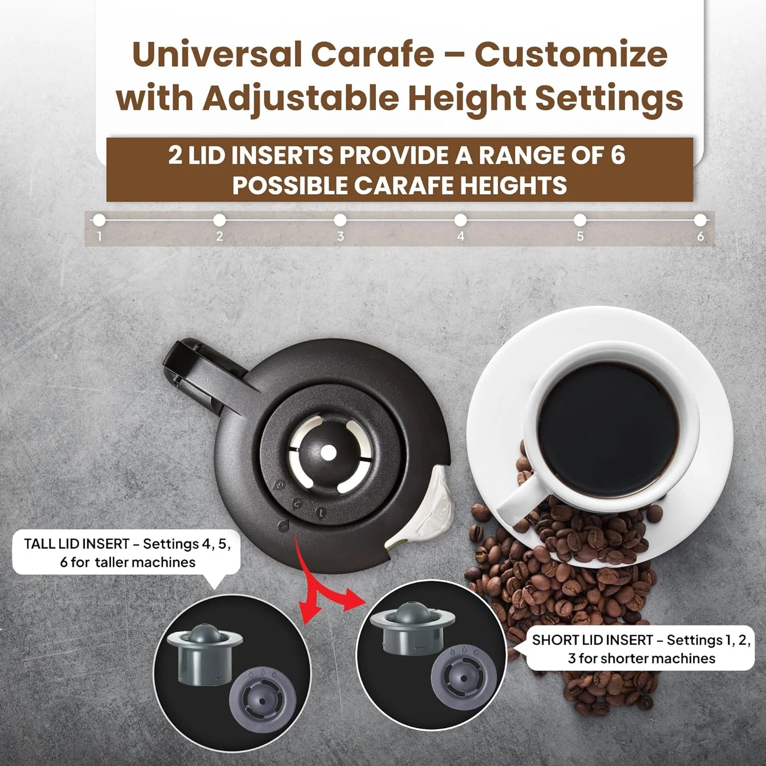 12 Cup Replacement Carafe M891