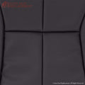 Agate Dark Gray Synthetic Leather Front Seat Cover Z54264