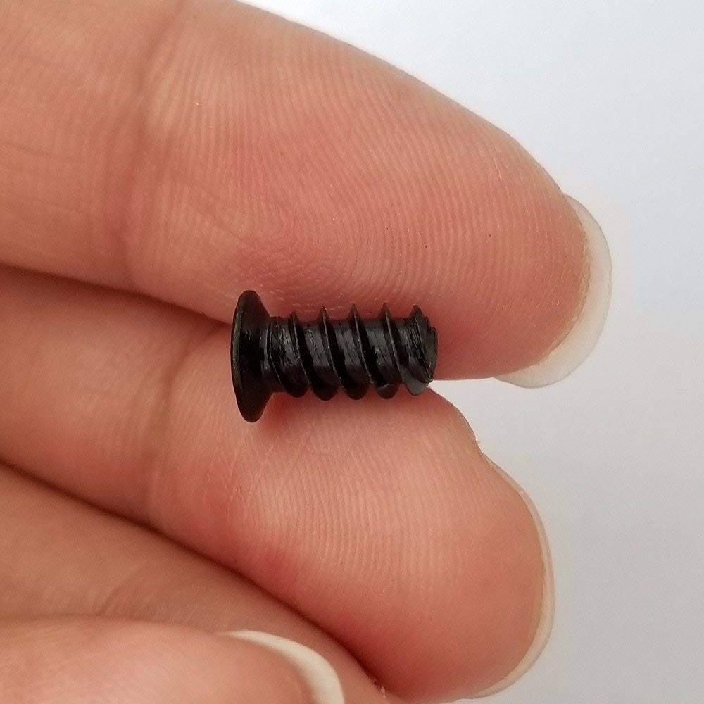 100pcs M5x10 Black Computer Cooling Fan Mount Screws U28248
