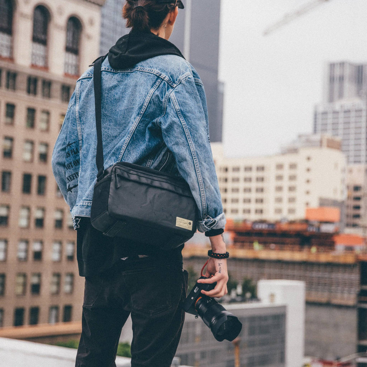 Black DSLR Camera Bag E21876