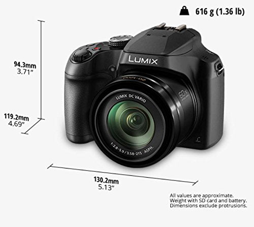 4K Point and Shoot Digital Camera with 60X Optical Zoom X433988