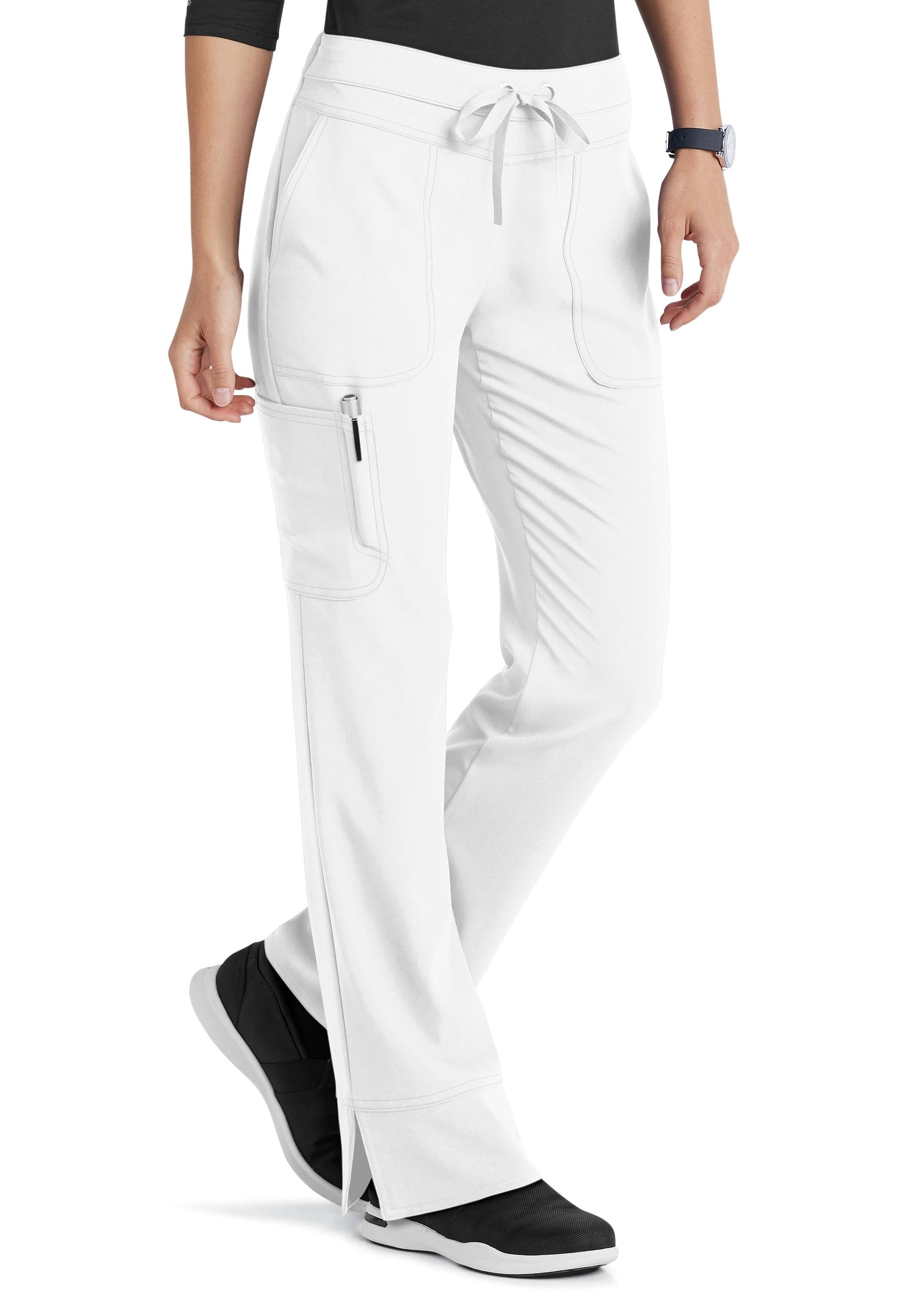 White 2x Regular Scrub Pant O503033