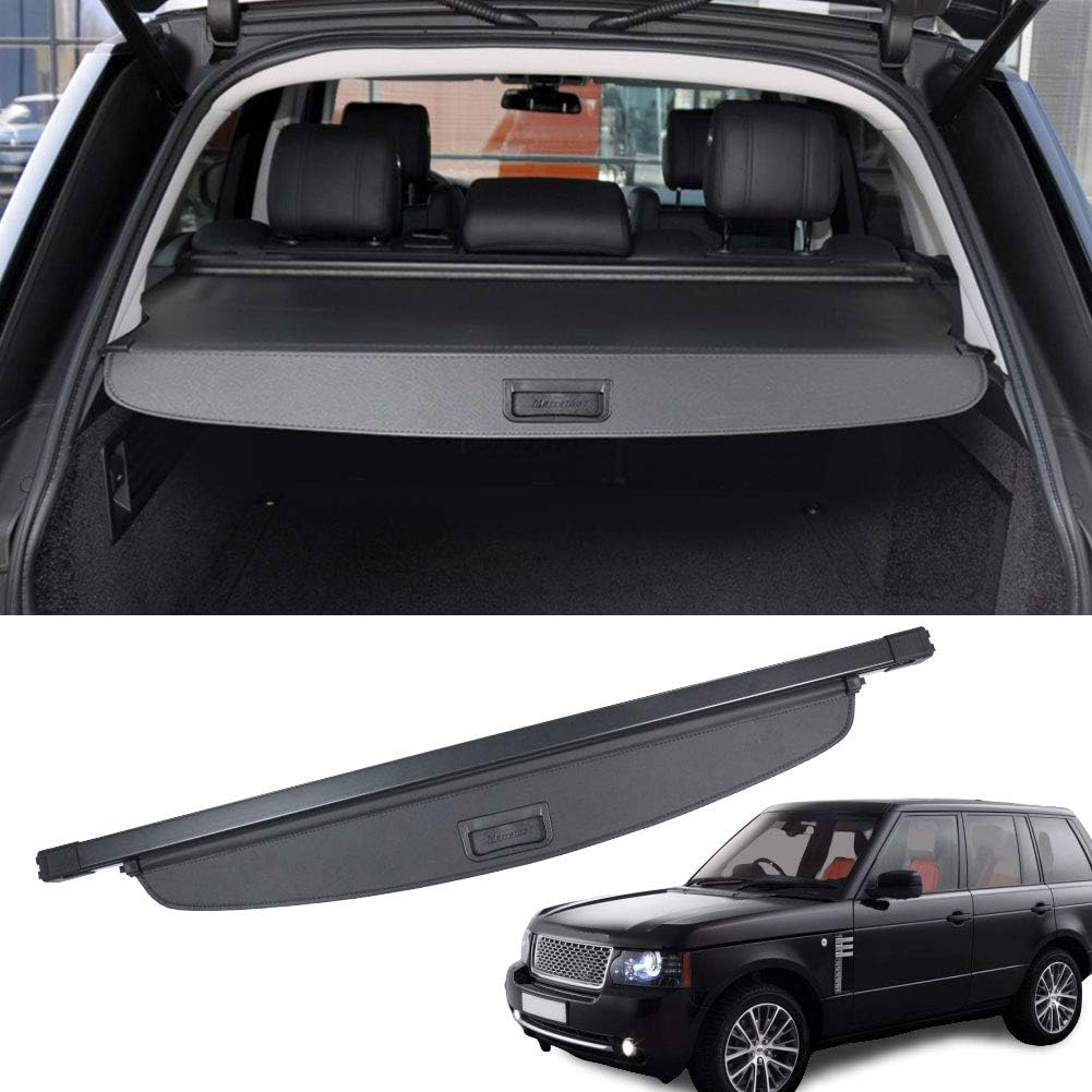 Black Retractable Cargo Cover D529826