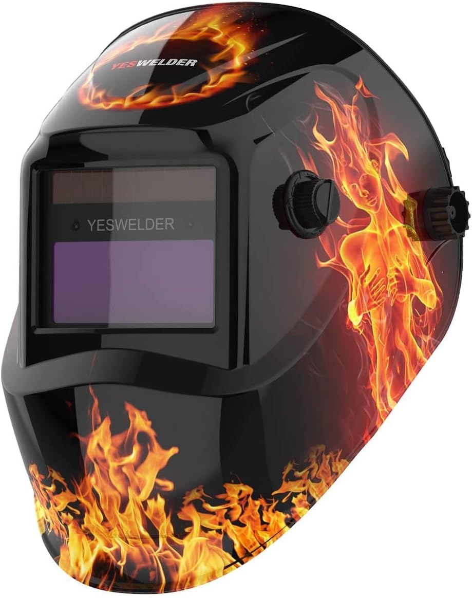 Auto Darkening Welding Helmet, Shade 4/9-13, Pack of 2 Z45323