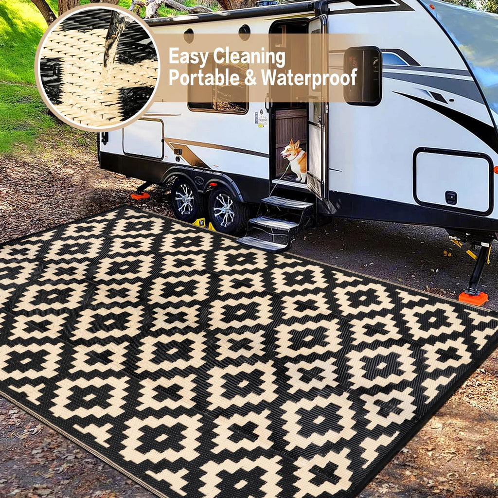 5'x8' Waterproof Plastic Outdoor Rugs I544