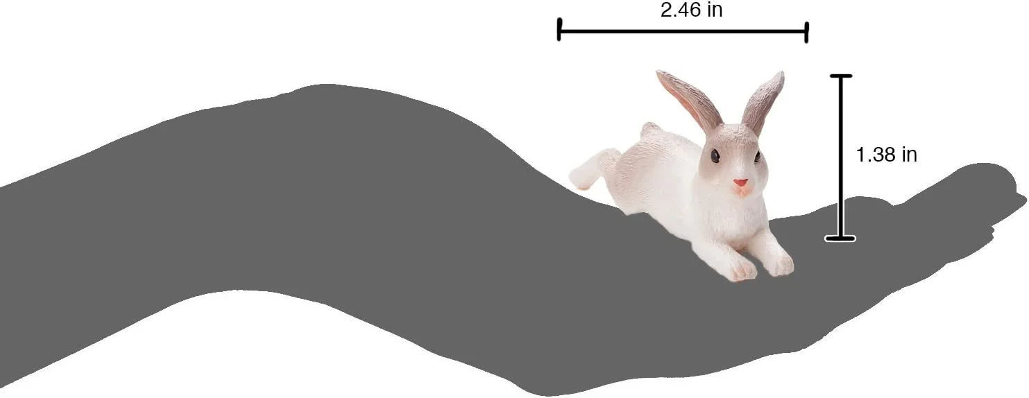Rabbit Lying Animal Figure U302