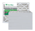 Silver MERV 8 Pleated AC Furnace Air Filter, Pack of 6 N7475
