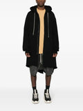 Rick Owens DRKSHDW asymmetric cotton zipped hoodie