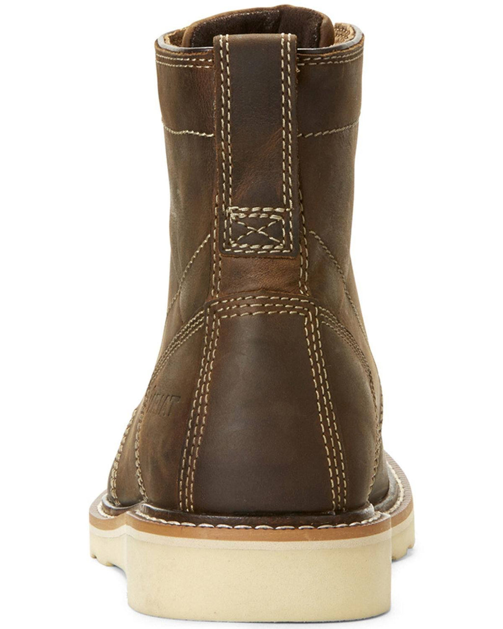 Brown Lace Work Boots E208