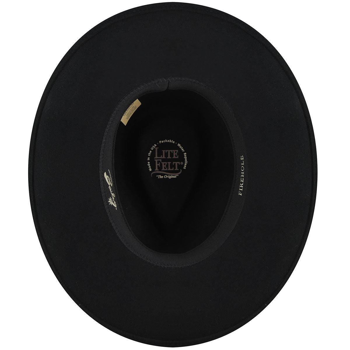 Black Wool Western Hat K9867