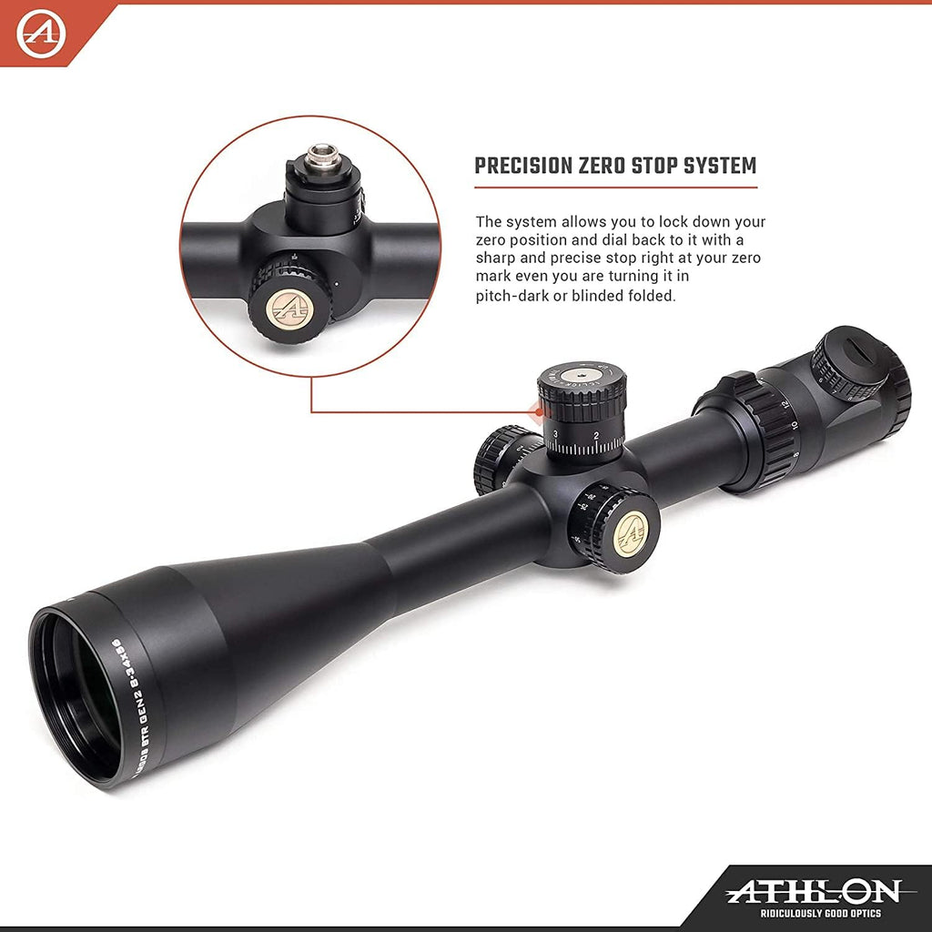 Athlon Optics Argos BTR GEN2 8-34X56 IR MIL First Focal Plane Riflescopes F53606