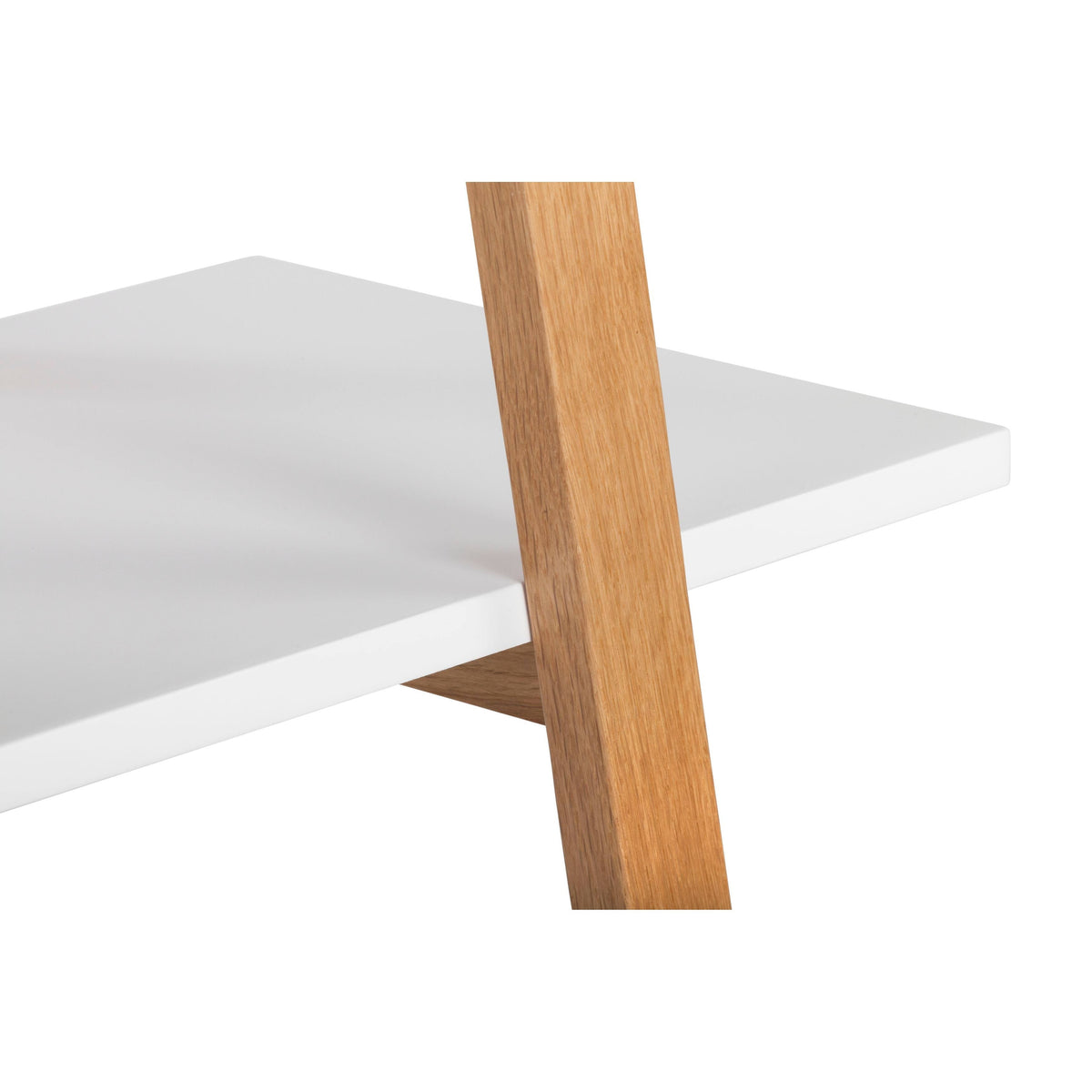Oak/White Ladder Bookshelf B259415