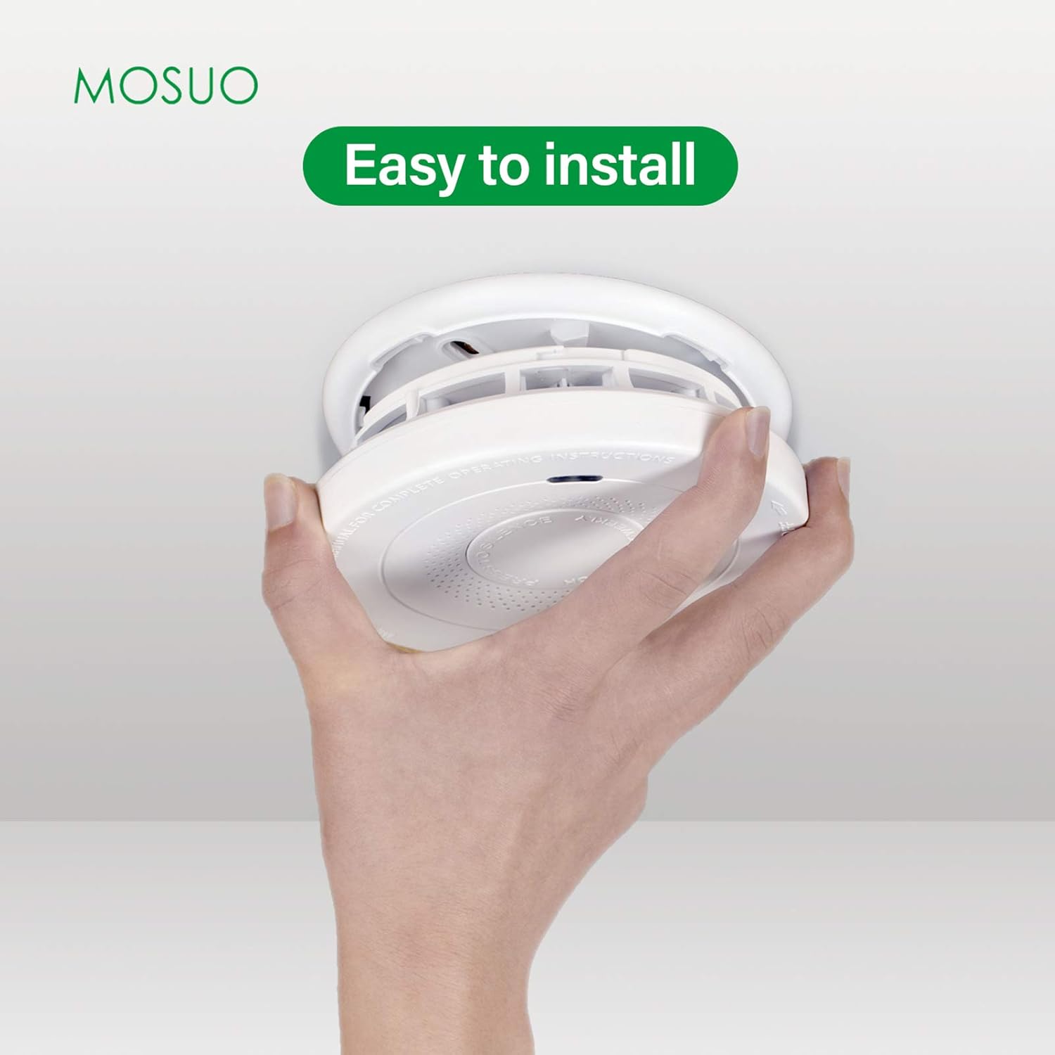 Dual Sensor Smoke and Carbon Monoxide Detector Alarm, 10-Year Battery, Pack of 2 C272