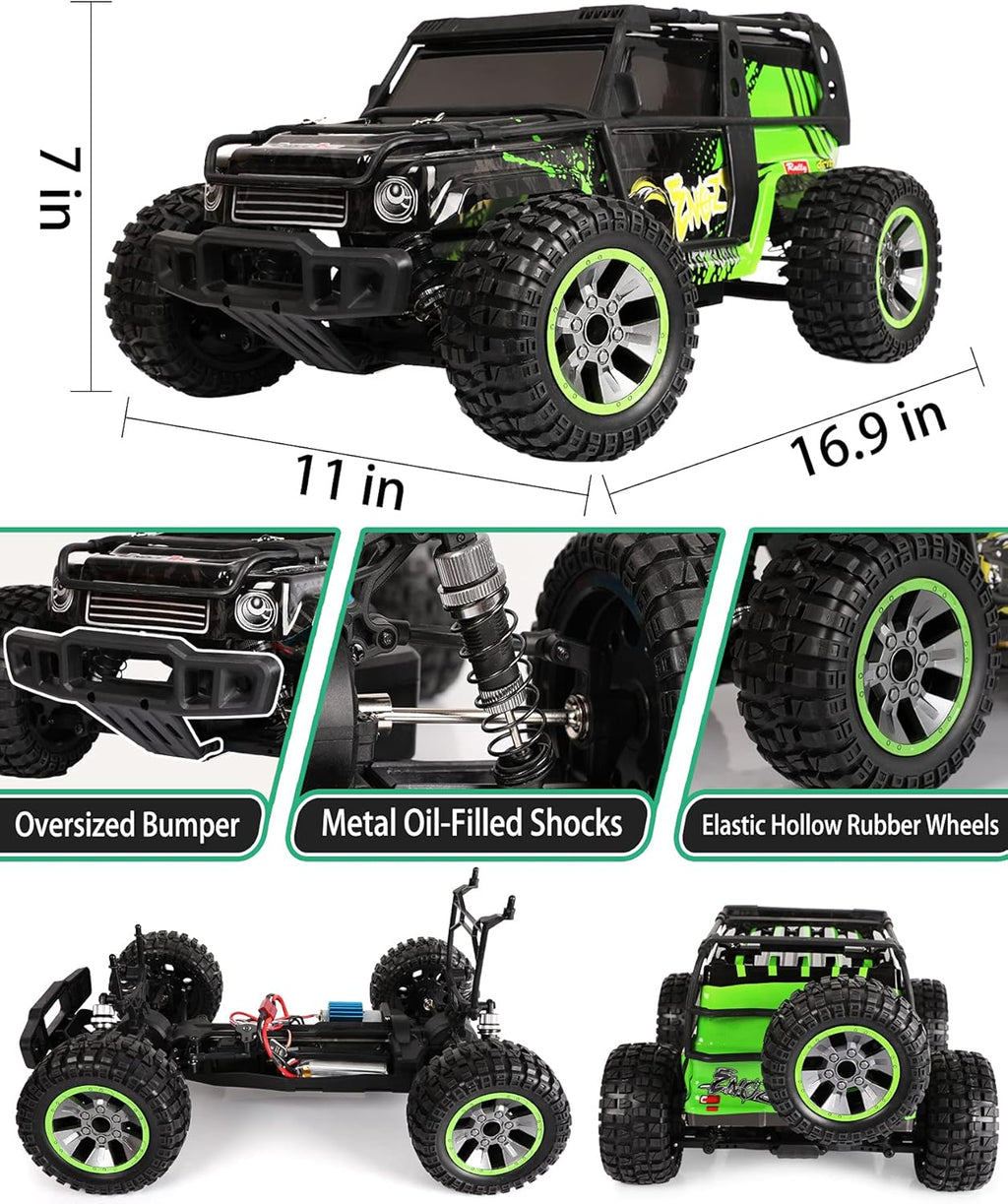 1:10 Scale 4WD All Terrain RC Car with 2.4 GHz Remote Control O582857