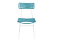 White Frame Blue / White Chair O59534